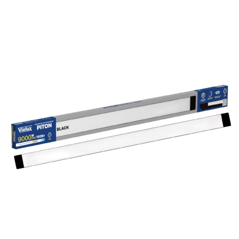 Cвітильник cвітлодіодний VIOLUX PITON 100W 6000K 9000Lm 1200mm IP20 чорний (20) (301082)