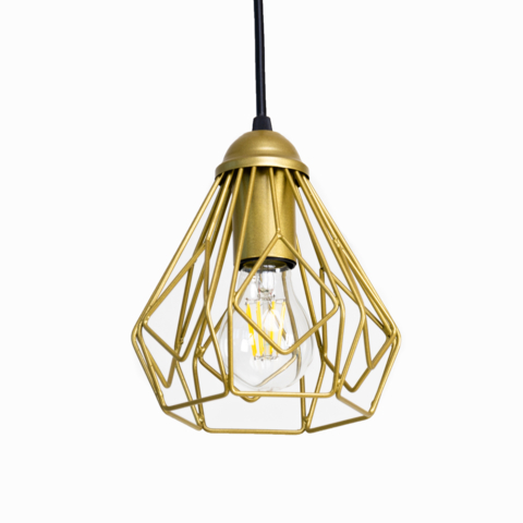 Світильник підвісний (люстра) Bevel P165 Gold