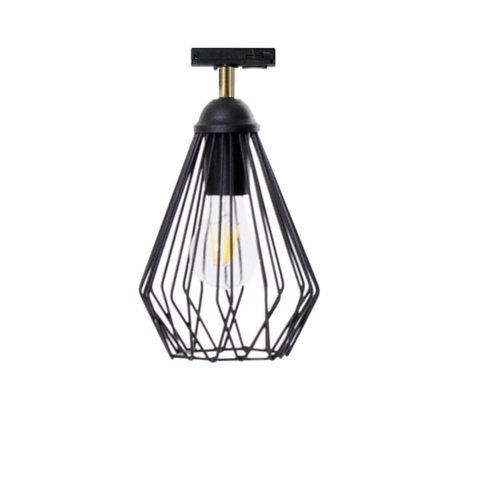 Трековий світильник стельовий Тrack Dribble TL160 Black