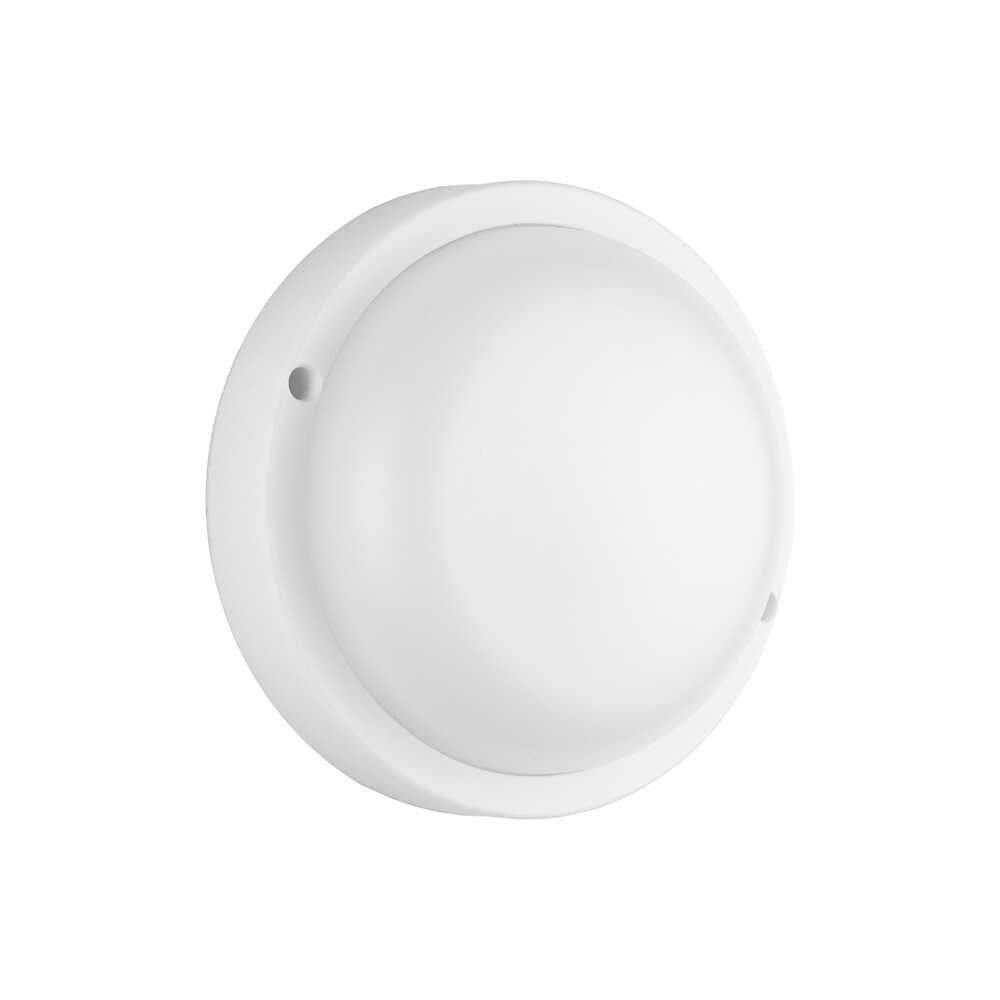 Cвітильник cвітлодіодний VIOLUX НББ ATOM круг білий 12W 5000K 900LM IP54 (1/20) (240011)