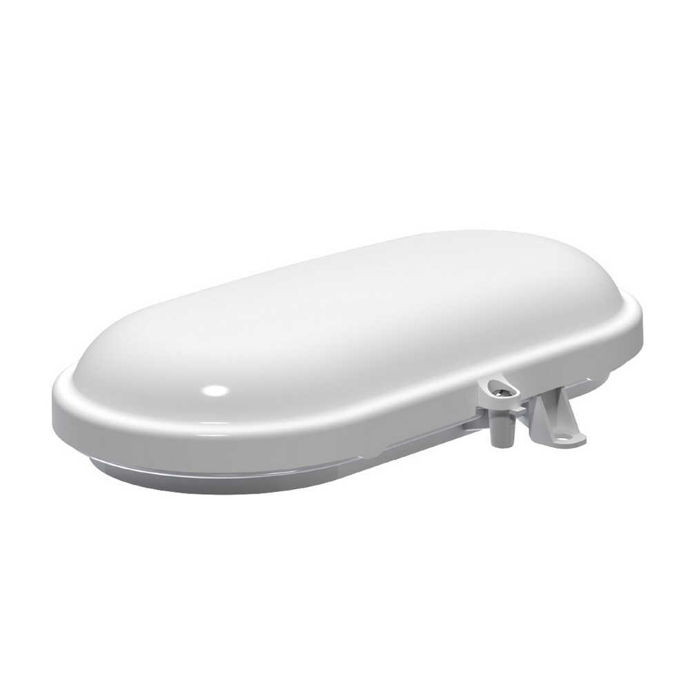 Cвітильник cвітлодіодний VIOLUX НББ ELIPSE UA MW sensor овал 12W 6000K 960LM IP44 (1/18) КАРТОН (253411)