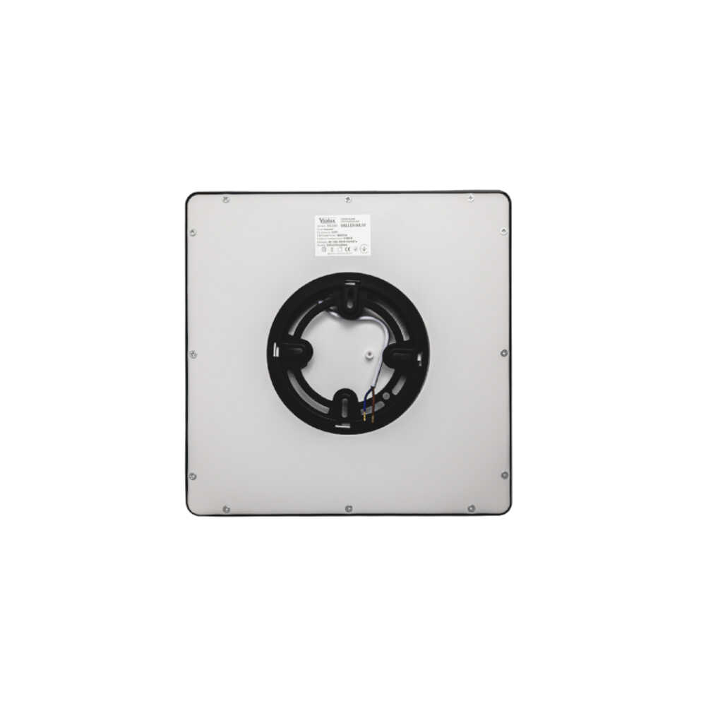 Cвітильник cвітлодіодний VIOLUX стельовий MILLENNIUM квадрат чорний 20W 5000K 1800LM IP20 (1/40) (352220)
