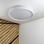 Cвітильник cвітлодіодний VIOLUX стельовий MILAN круг білий 70W 4500K 4300LM IP20 (1/5) (200090)