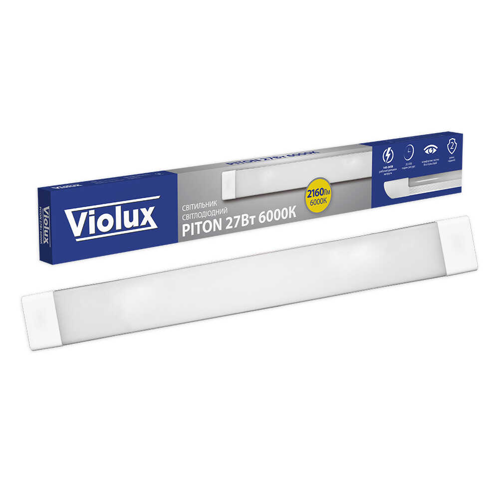 Cвітильник cвітлодіодний VIOLUX PITON 27W 2565Lm 6000K IP20 600мм (20) (300062)