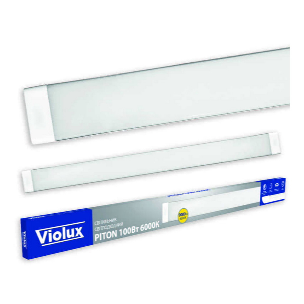 Cвітильник cвітлодіодний VIOLUX PITON 100W 6000K 9000Lm 1200mm IP20 (20) (300082)