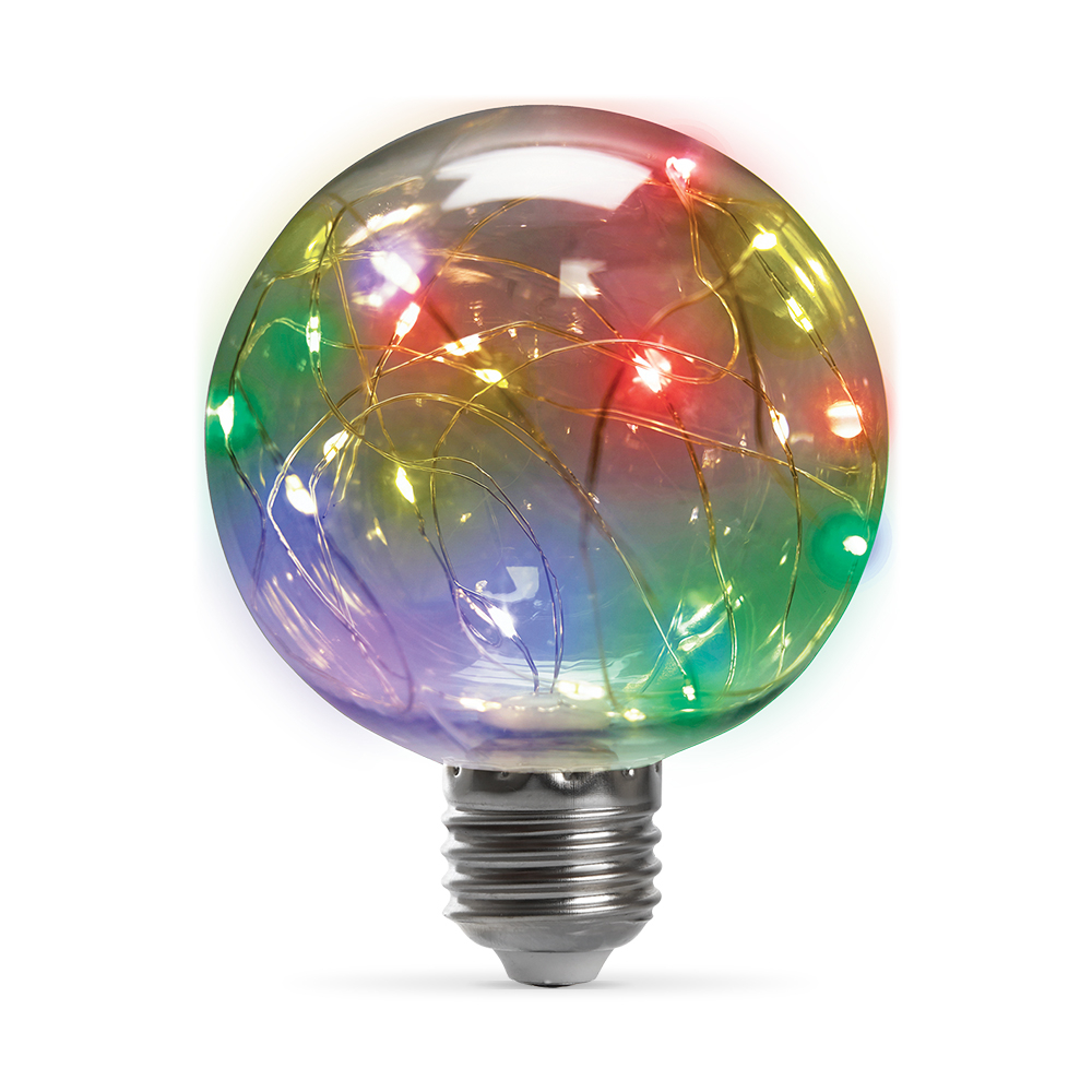 Світлодіодна лампа Feron LB-381 1Вт E27 RGB