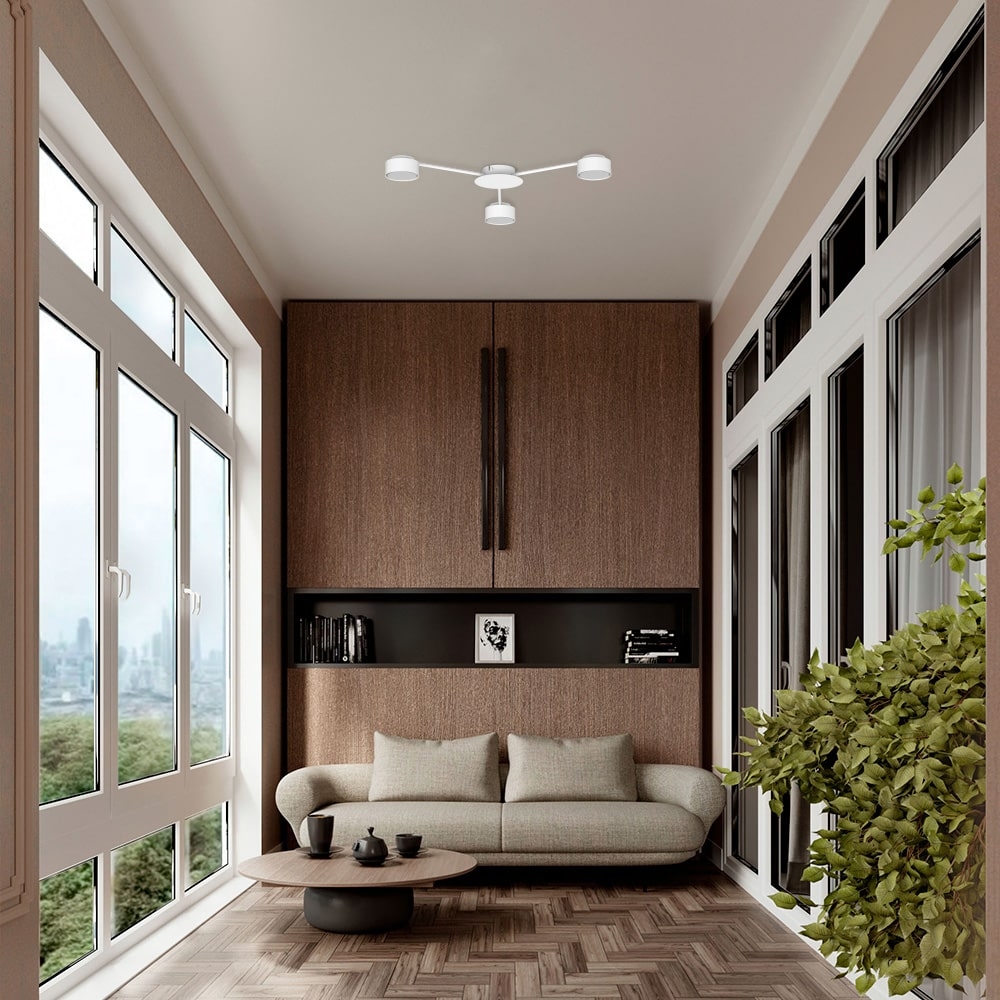 Накладний світильник Ledcoin ML471-3 STELLAR під лампу білий