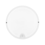 Cвітильник cвітлодіодний VIOLUX НББ ATOM sensor круг білий 12W 5000K 900LM IP54 (1/20) КАРТОН (240031)