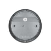 Cвітильник cвітлодіодний VIOLUX НББ ATOM UA MW sensor круг сірий 12W 5000K 1200LM IP44 (1/12) КАРТОН (243362)