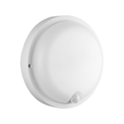 Cвітильник cвітлодіодний VIOLUX ДББ ATOM UA MW sensor круг білий 12W 5000K 1200LM IP54 (1/12) КАРТОН (253361)