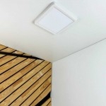 Cвітильник cвітлодіодний VIOLUX стельовий MILLENNIUM квадрат білий 20W 5000K 1800LM IP20 (1/40) (352120)