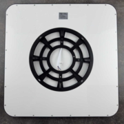 Cвітильник cвітлодіодний VIOLUX стельовий MILLENNIUM квадрат чорний 50W 5000K 4200LM IP20 (1/5) (352244)
