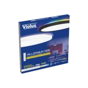 Cвітильник cвітлодіодний VIOLUX стельовий MILLENNIUM RGB круг білий 38W 3100LM d40 IP20 (1/10) (361338)