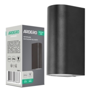 Архітектурний накладний світильник Ardero DH0145ARD RONDO під лампу чорний