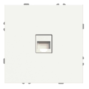 Розетка комп'ютерна Ardero ER151PC-W Soft біла