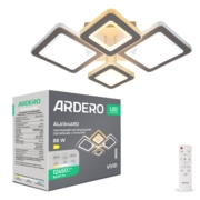 Світлодіодна накладна люстра Ardero AL6164ARD VIVID 88Вт білий