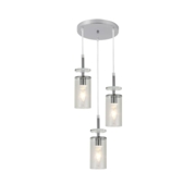Накладний світильник Ardero BL1733-3 CHICAGO під лампу хром