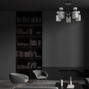 Накладний світильник Ardero BL1150-1 OLIVIA під лампу чорний